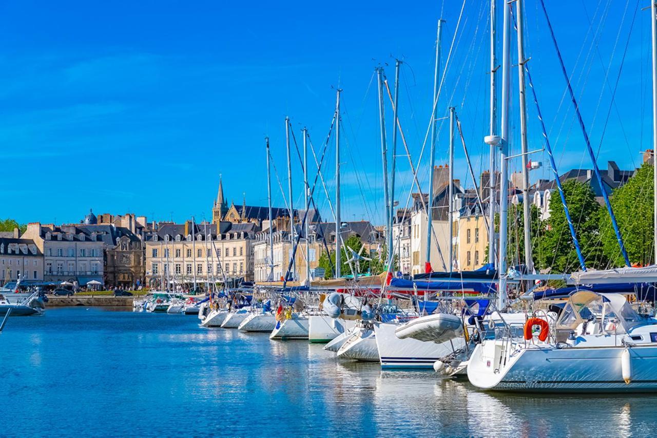Appartement Neuf Rdc Avec Terrasse A Vannes Centre Dış mekan fotoğraf